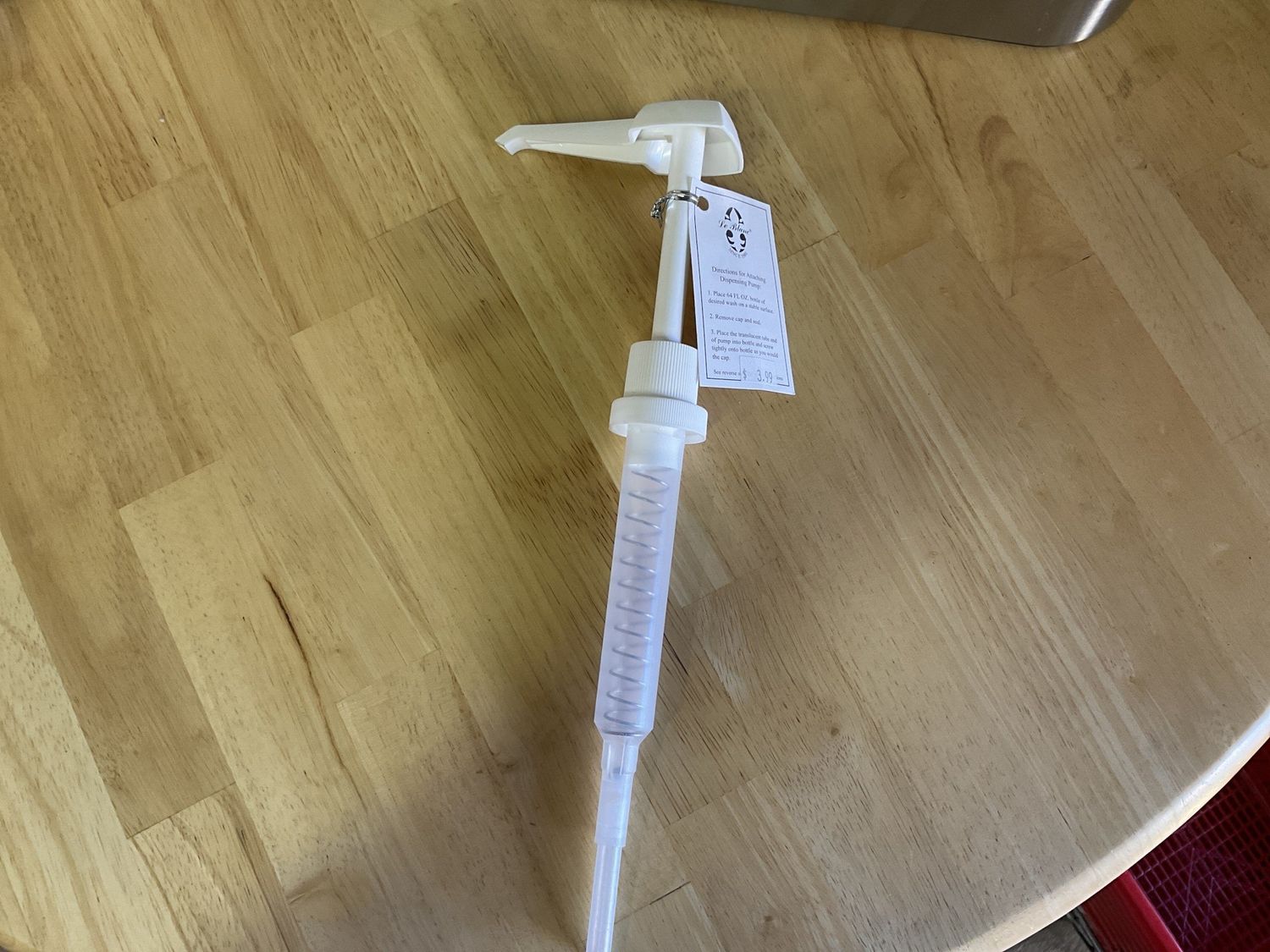 Le Blanc dispensing pump