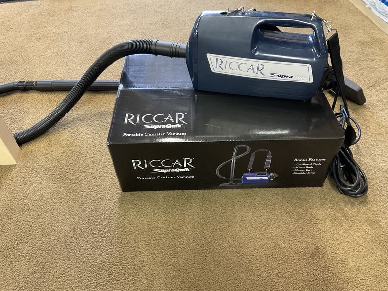 Riccar Supra Quik Portable Canister Vacuum