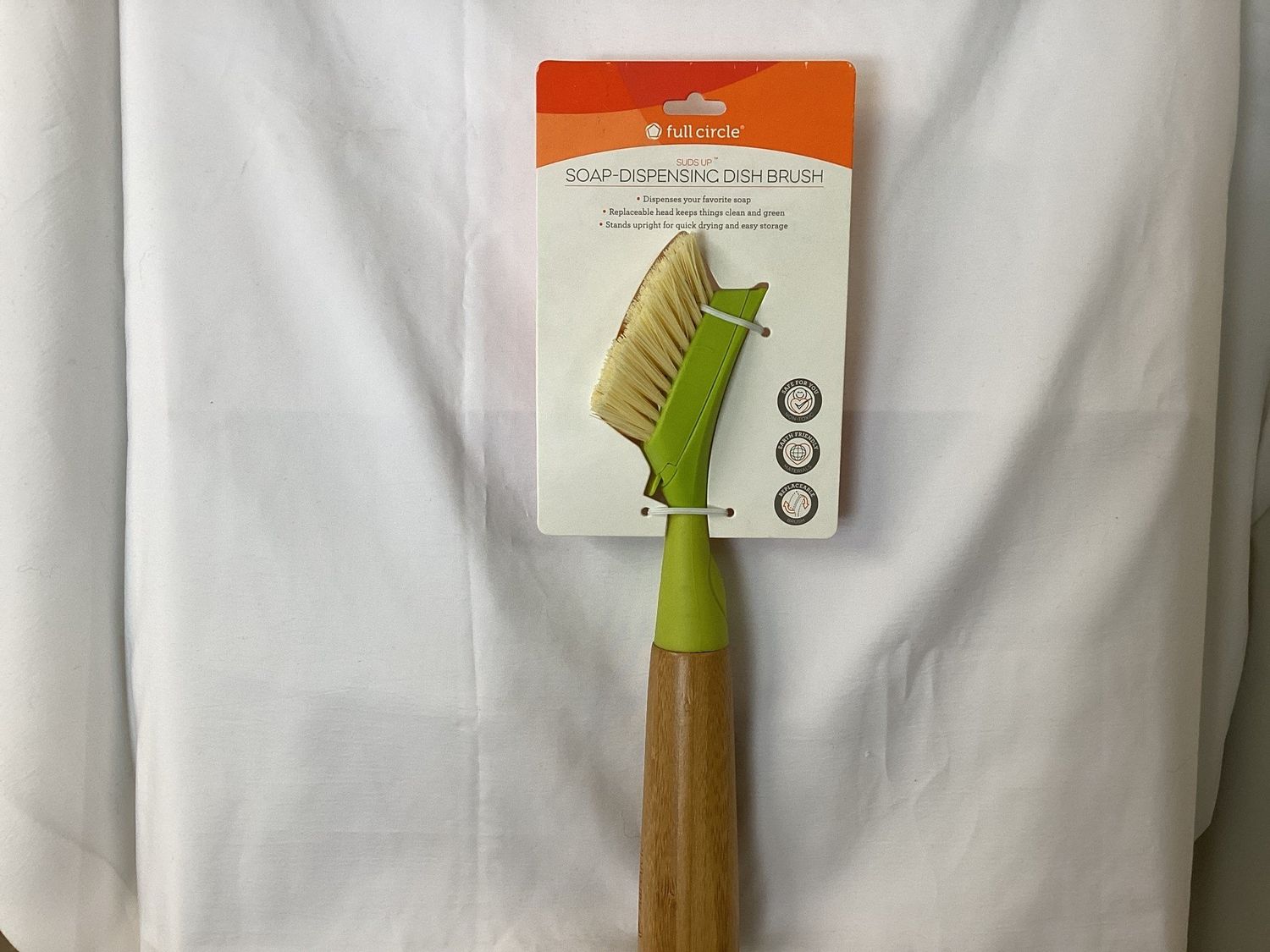 Full circle Suds Up Soap Dispensing Dish Brush