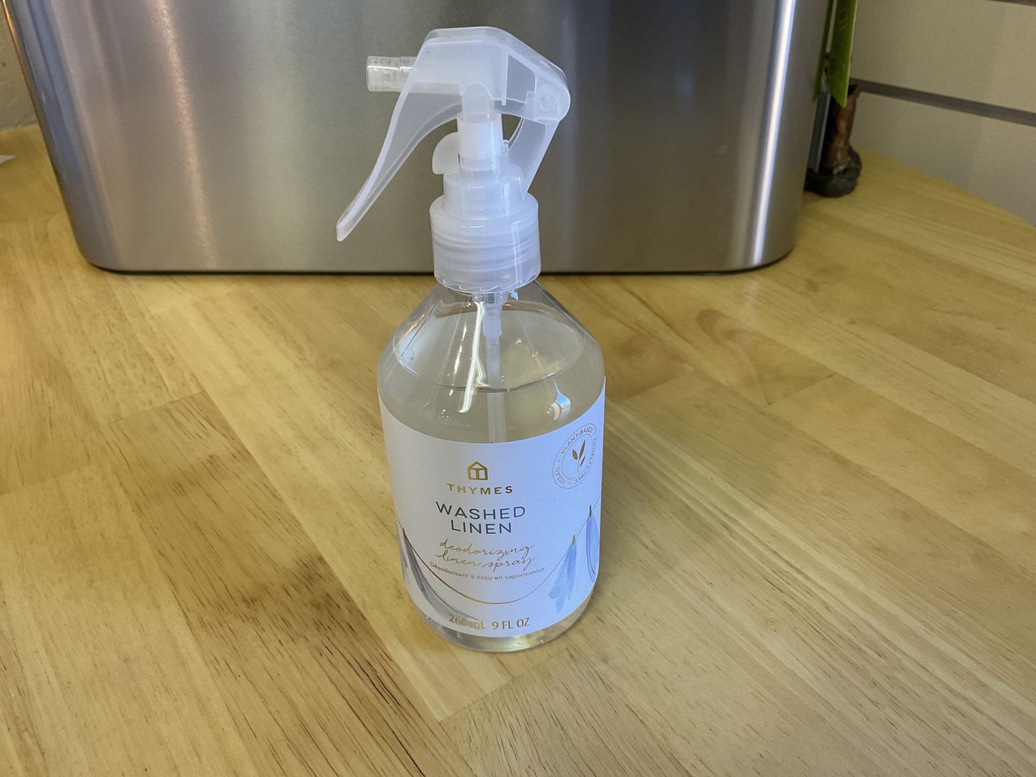 Thymes Washed linen deodorizing linen spray 9 oz