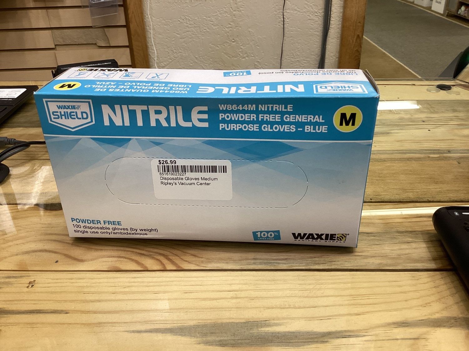 Waxie Nitrile Gloves W8644M