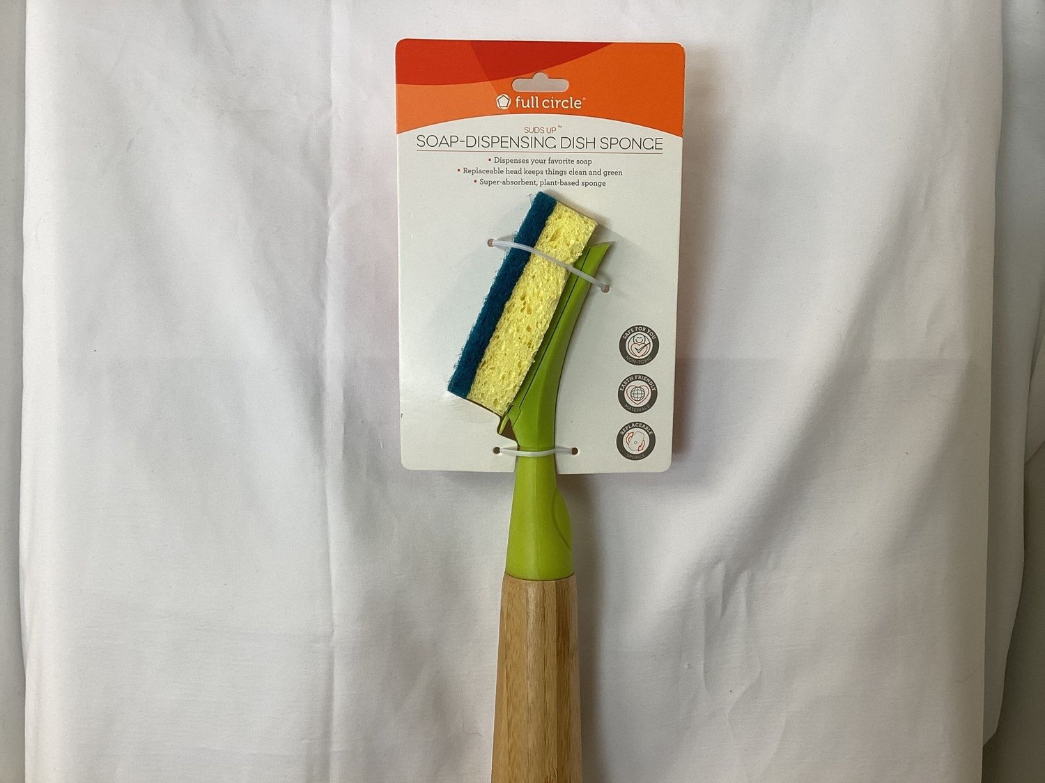 Full circle Suds Up Soap Dispensing Dish Sponge