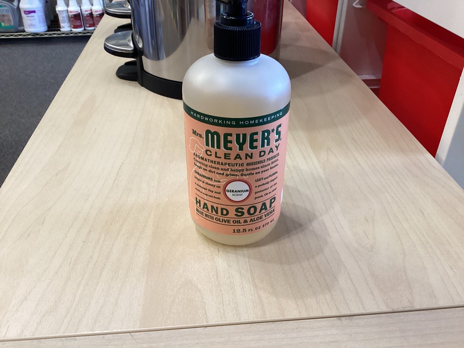 Mrs. Meyer’s clean day Hand Soap GERANIUM 12.5 oz