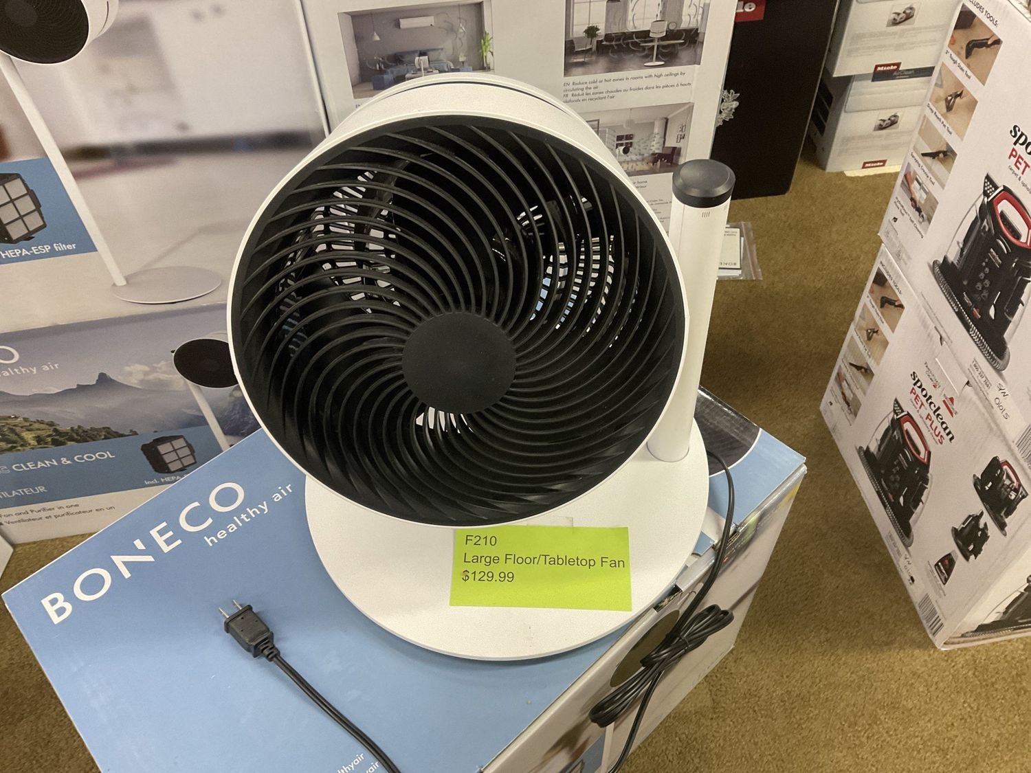 Boneco F210 large Floor / Tabletop Fan