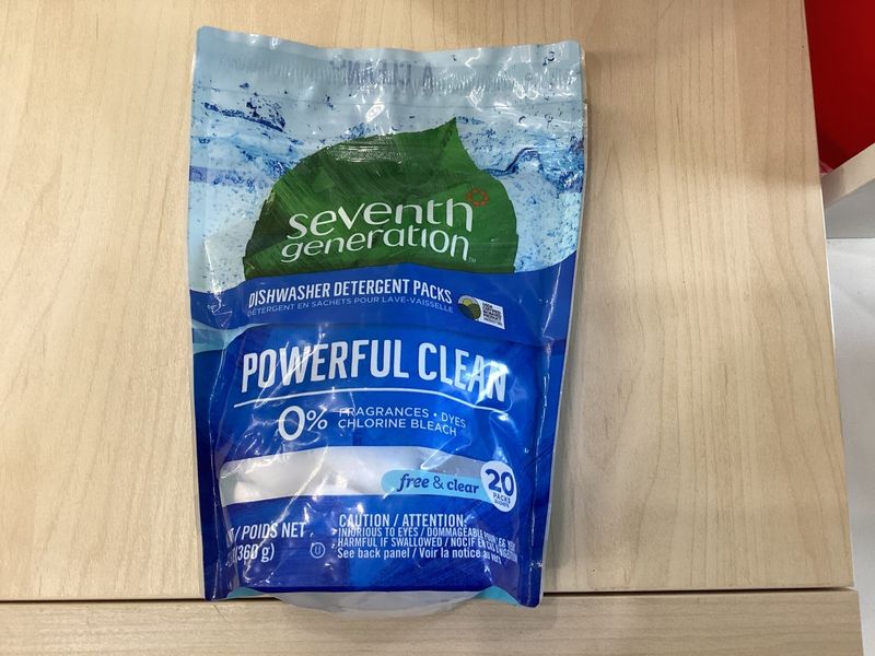 Seventh generation  Powerful Clean 20 packs free &amp; clear