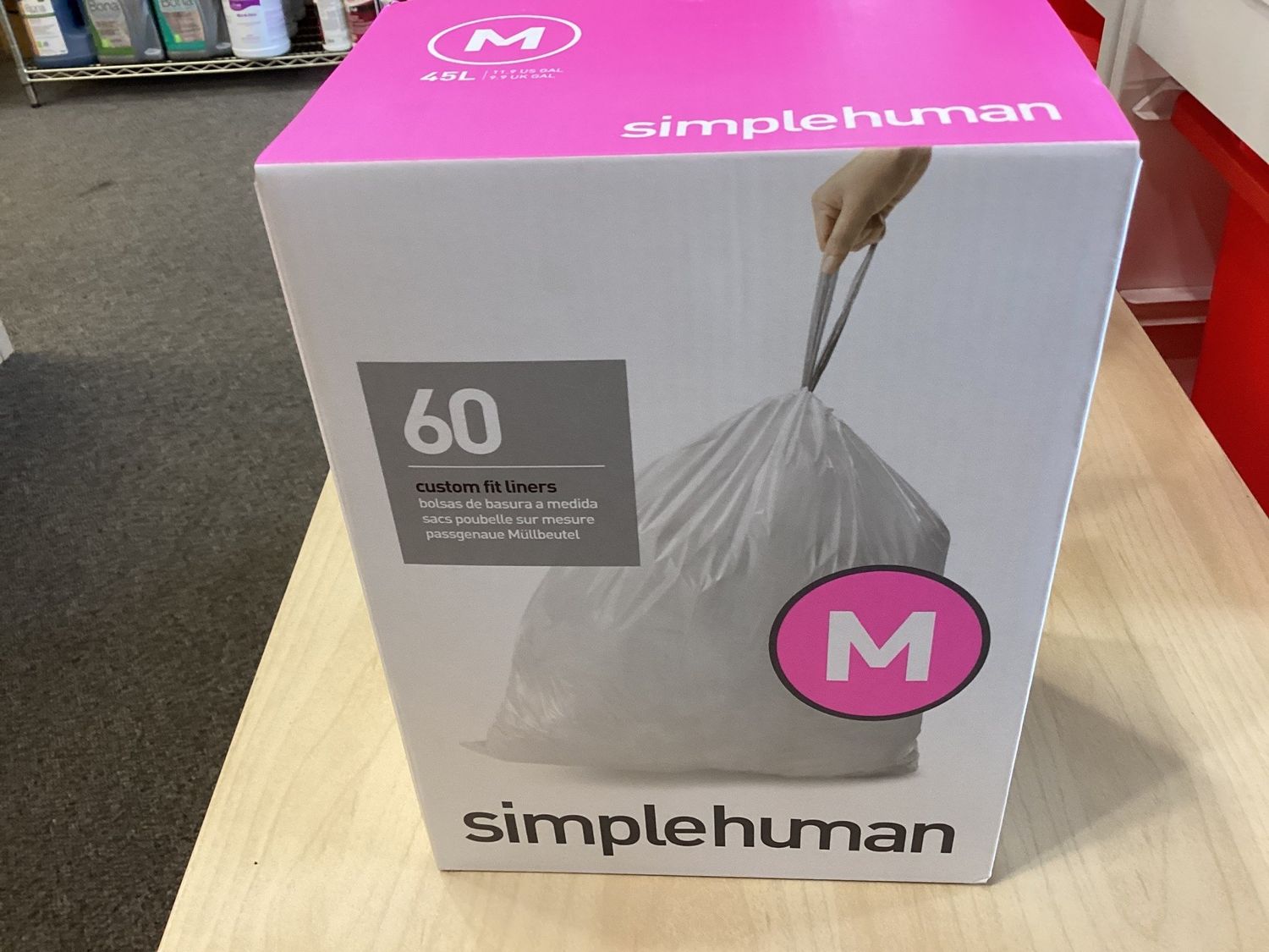 Super Human 12 “gallon Trash Can Liner M