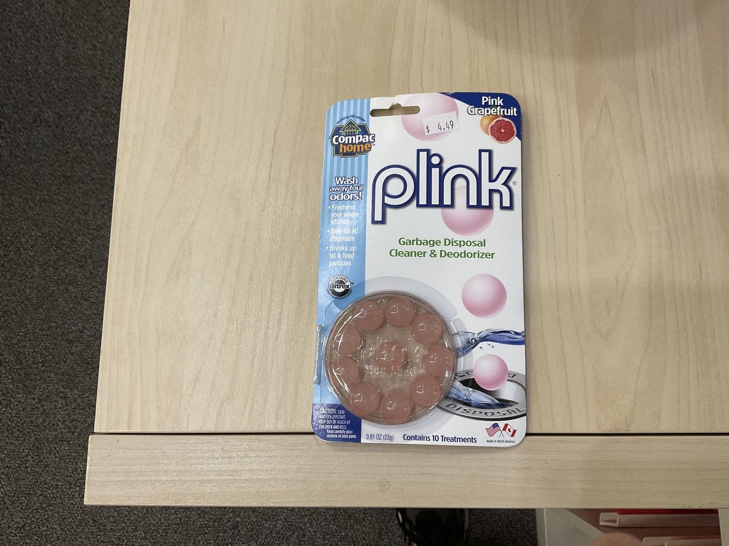 Plink Garbage Disposal Cleaner &amp; Deodorize