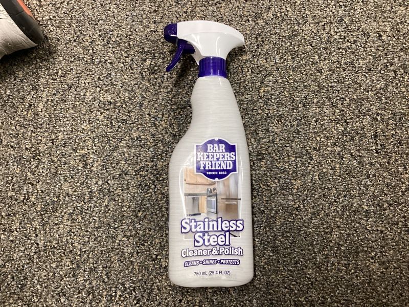 Bar Keepers Friend Stainlees Steel Cleaner &amp; Polish 24.4 oz