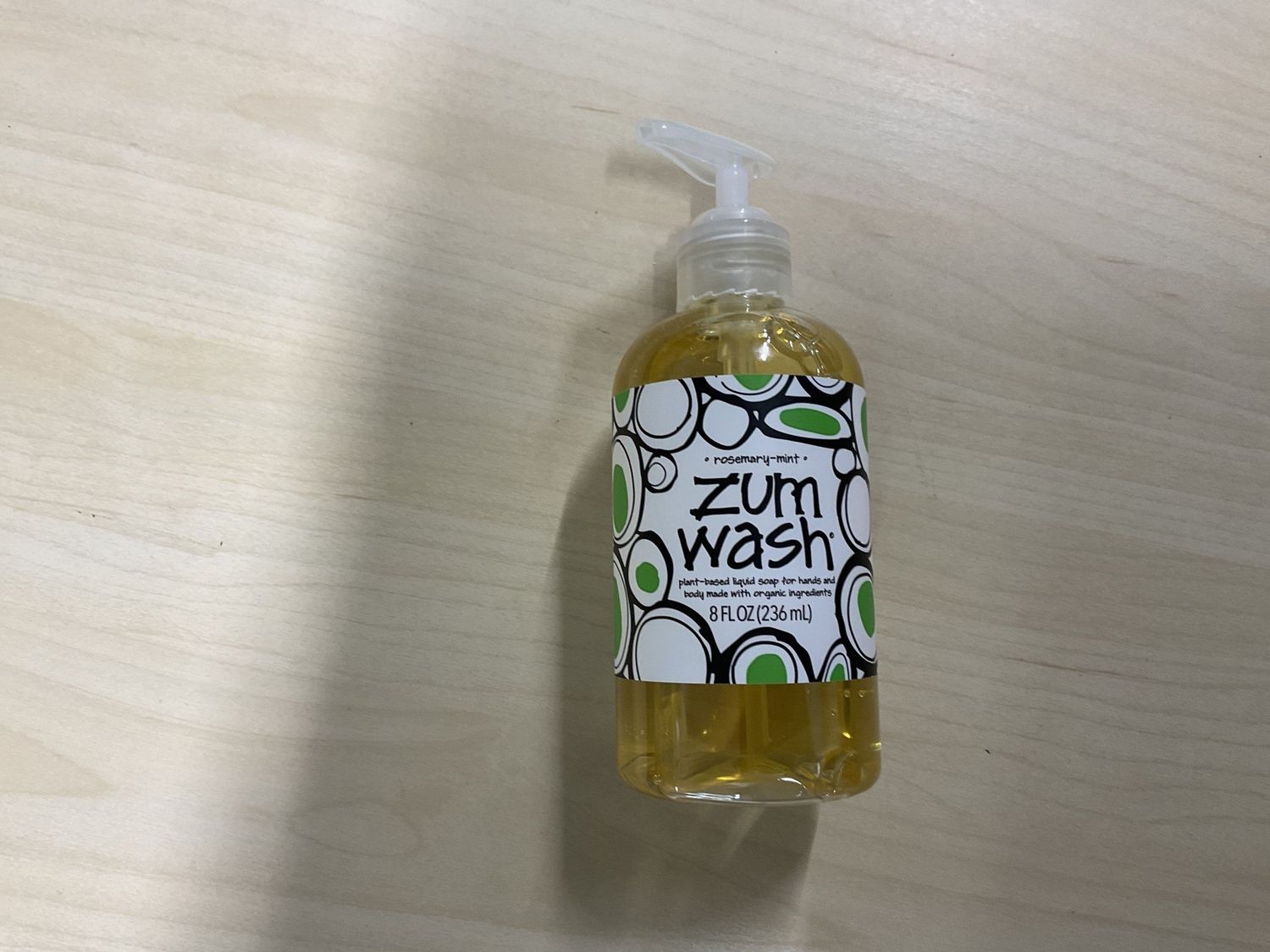 Zum HandWash Rosemary Mint 8oz.