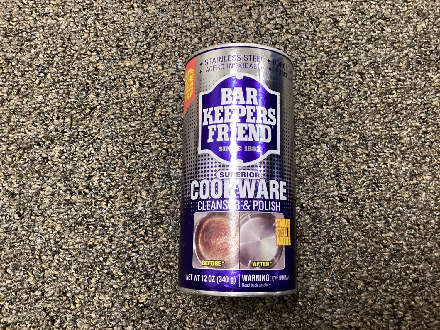 Bar Keepers Friend Cookware cleanser &amp; polish