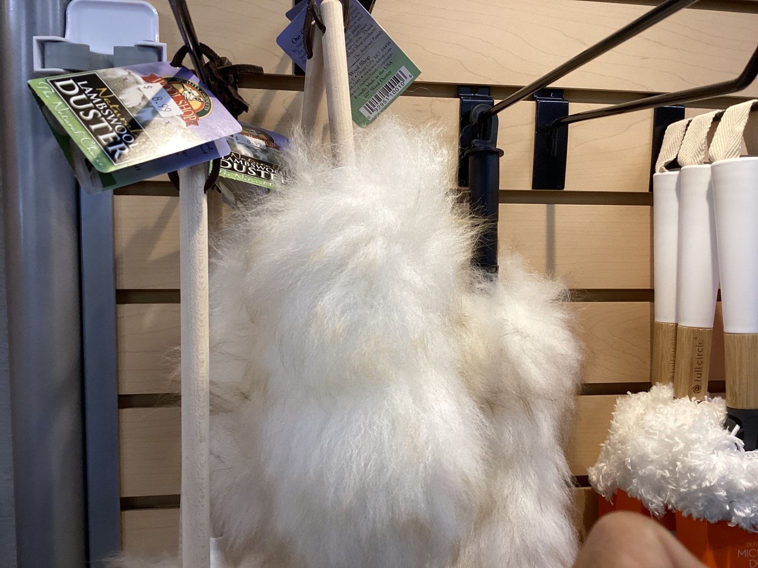 Wool shop Natural Lambswool Duster  half