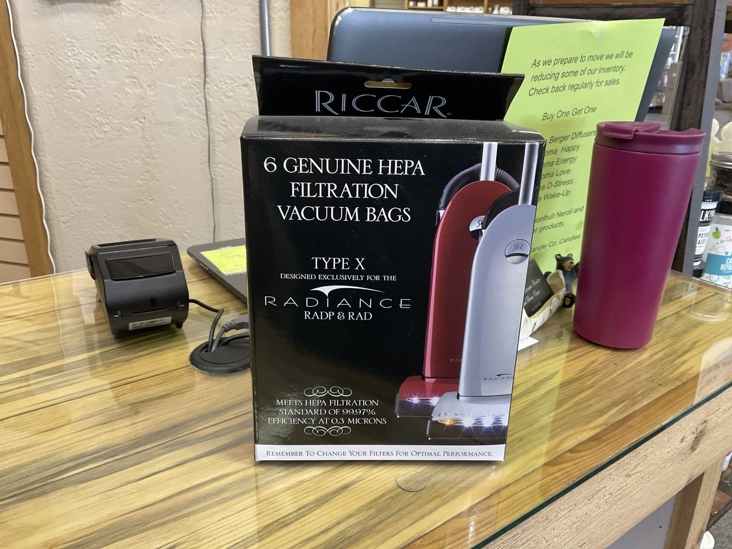 Riccar Radiance Type X Vacuum Bags RADP, RAD