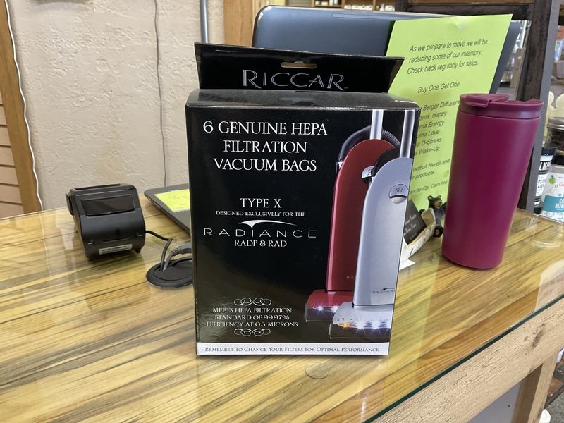 Riccar Radiance Type X Vacuum Bags RADP, RAD