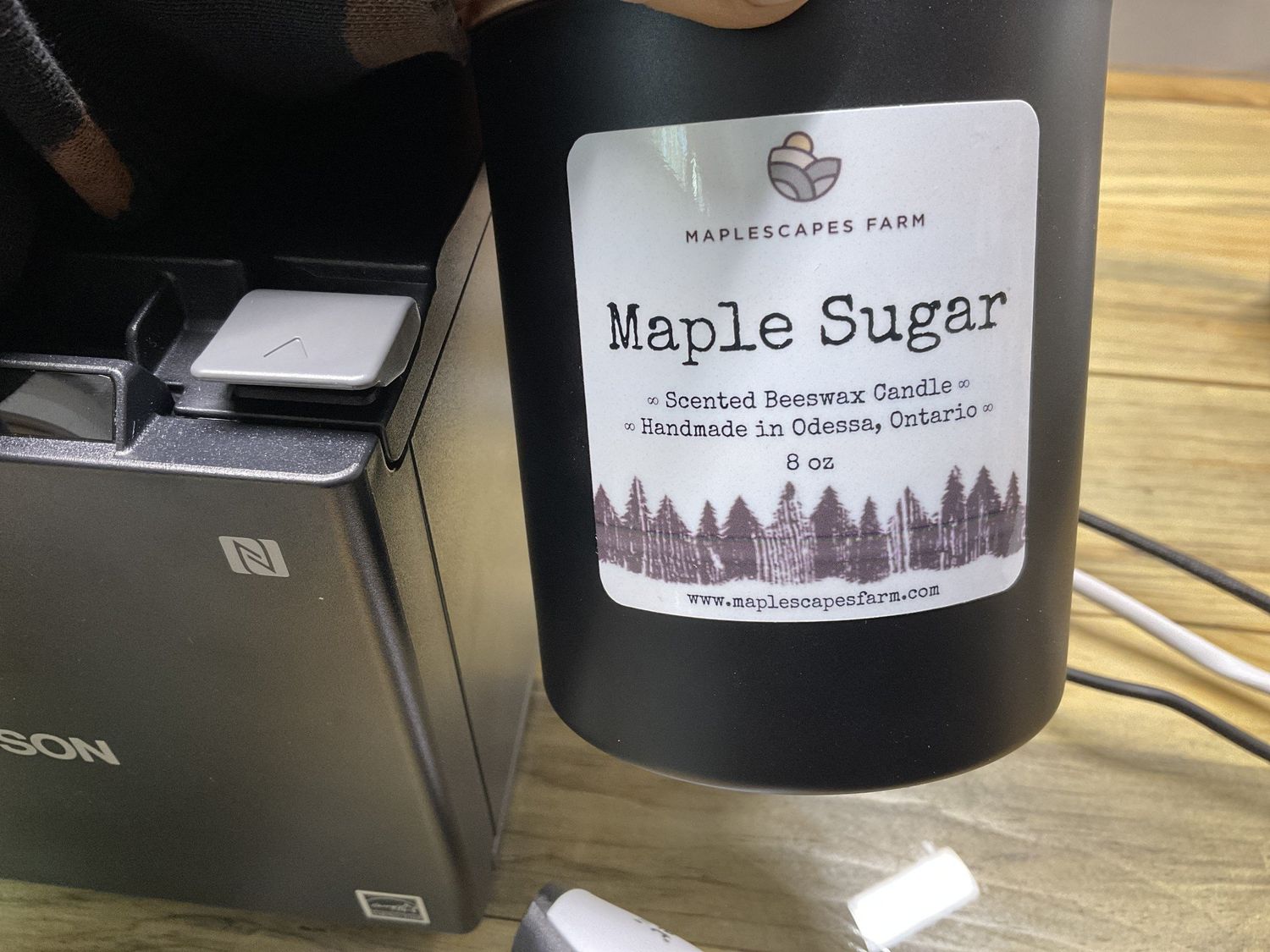 Beeswax maple sugar