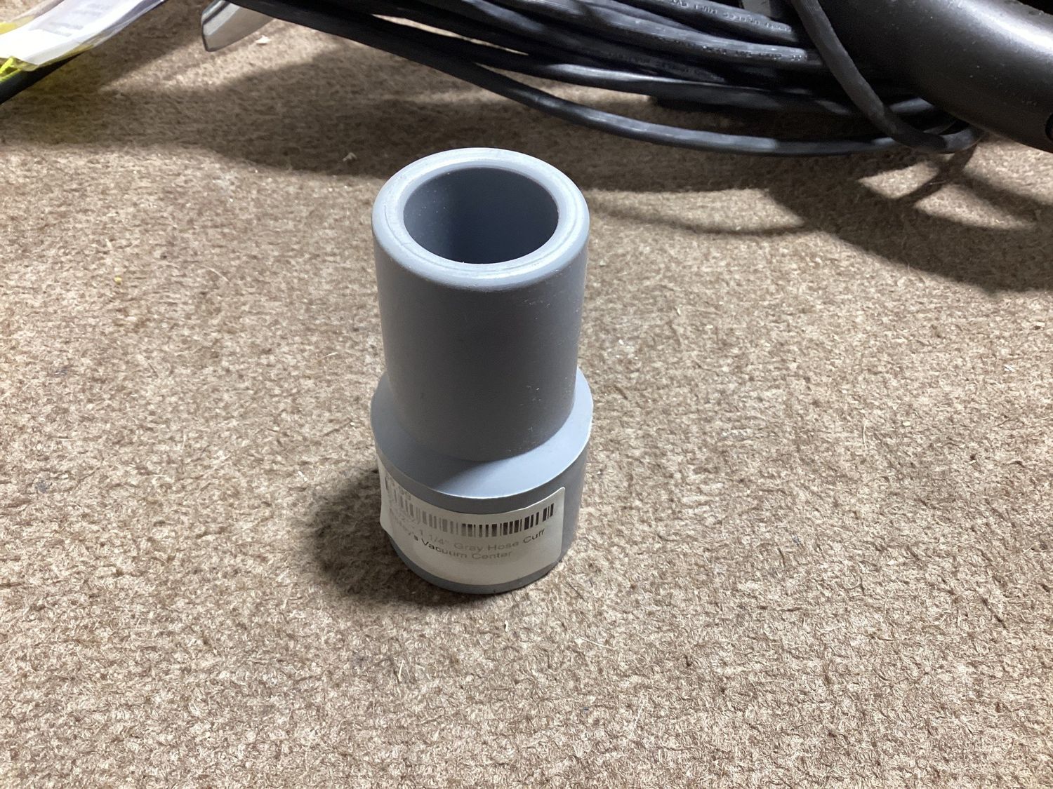 1 1/2” - 1 1/4” Gray Hose Cuff