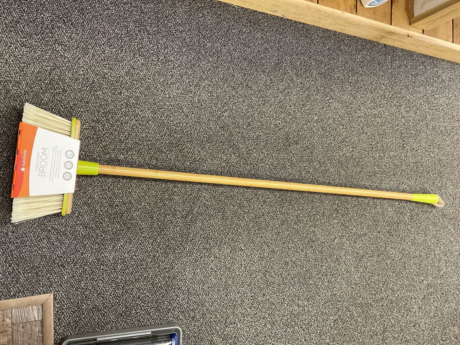 Full Circle Clean Sweep Broom White