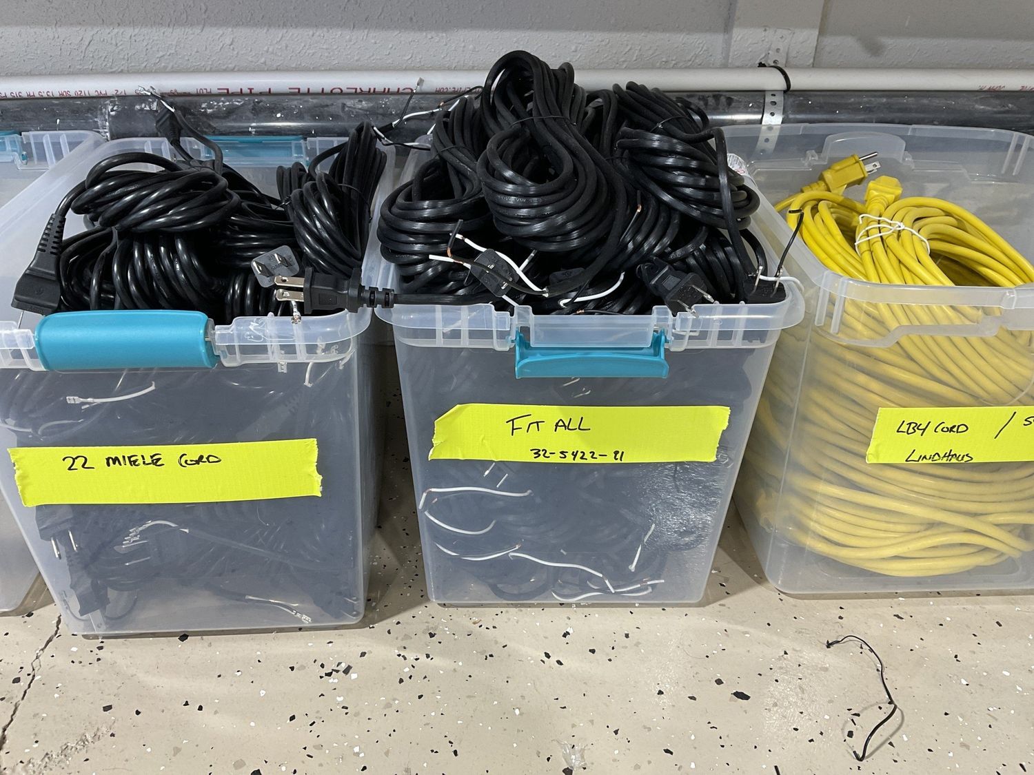Fit All Black Cord