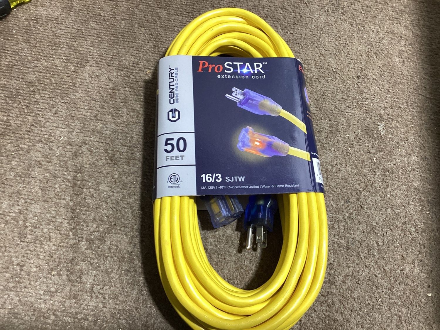50 Yellow  Cord