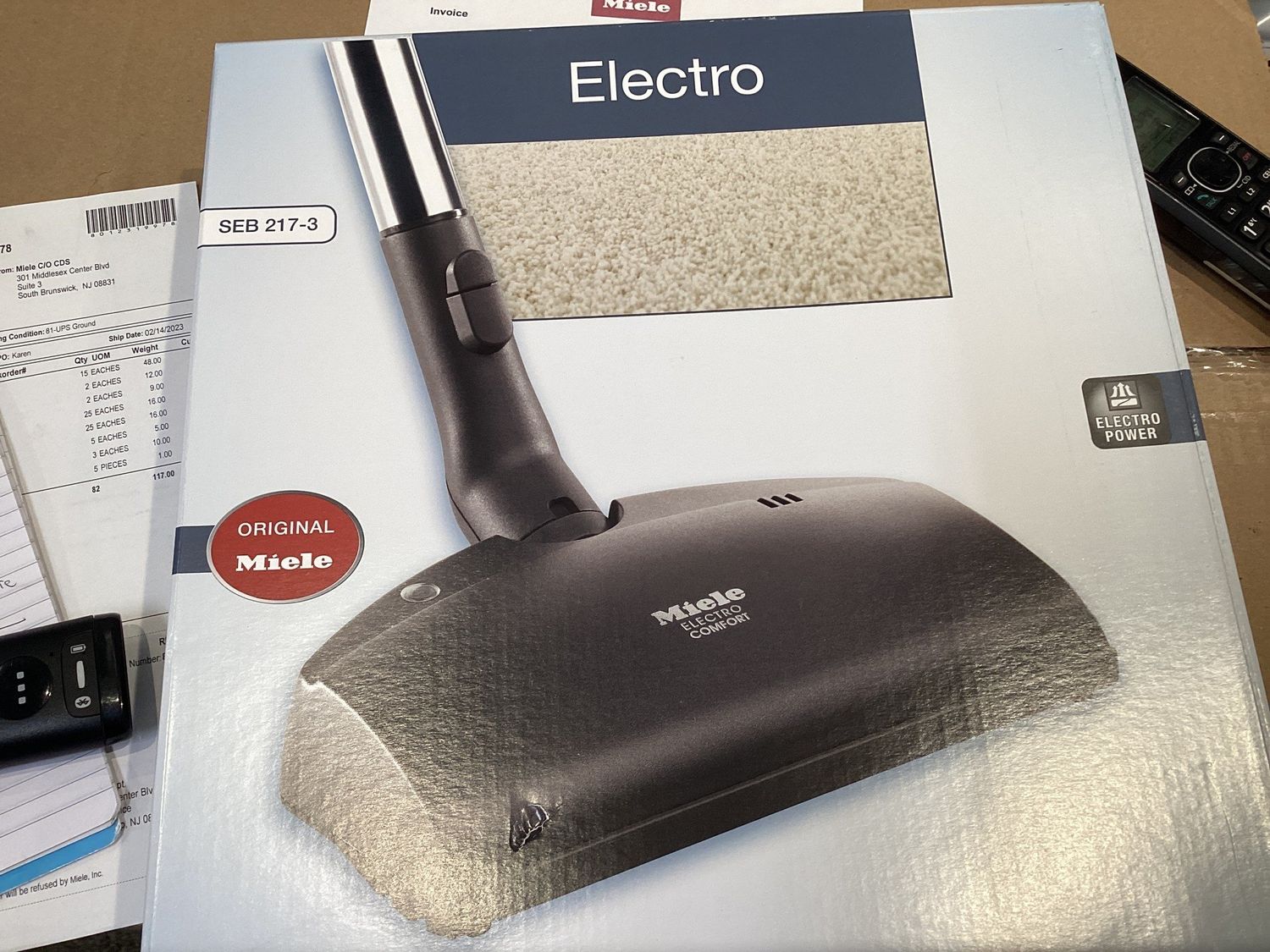 Miele SEB 217 Powerhead