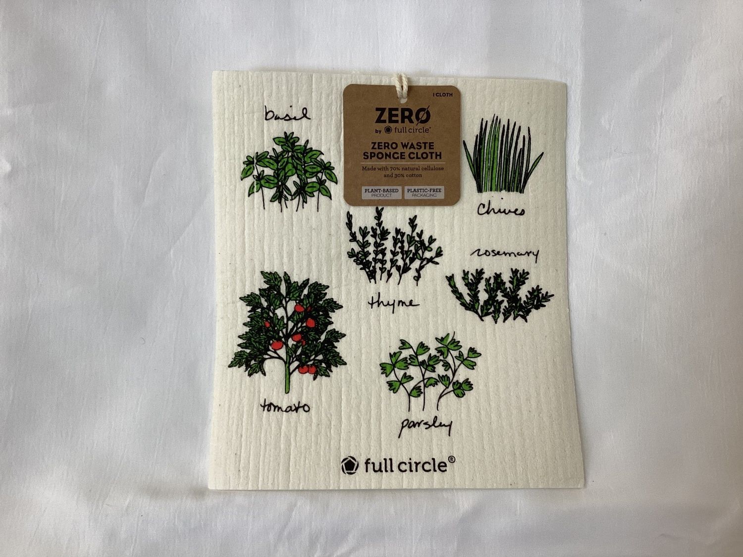 Full circle Zero Waste Sponge Cloth