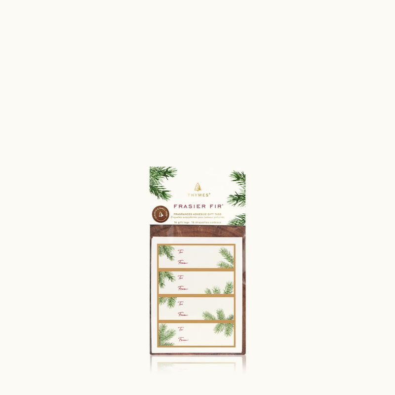 Thymes Frasier Fir Fragranced Adhesive Gift Tags