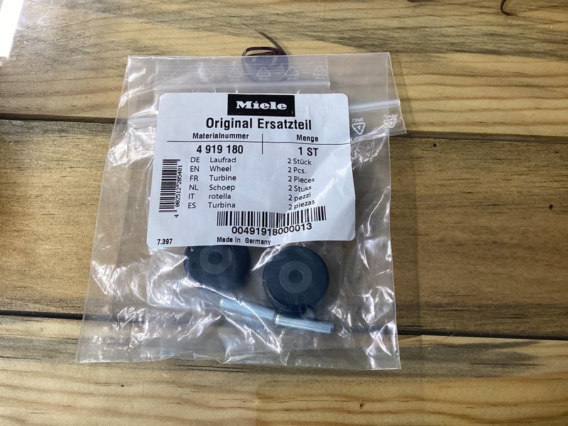 Miele wheel 2pc