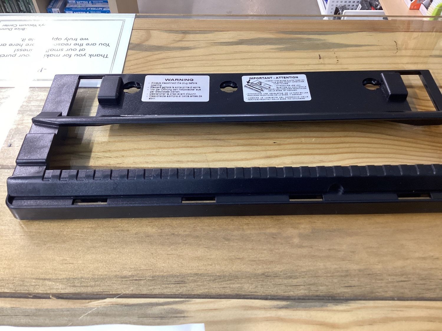 Lindhaus base shoe plate 005860333