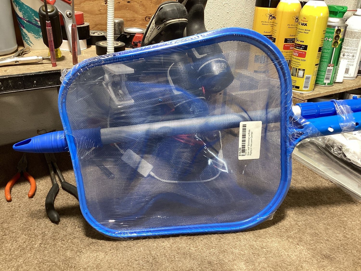 Spa Leaf Skimmer W/Pole