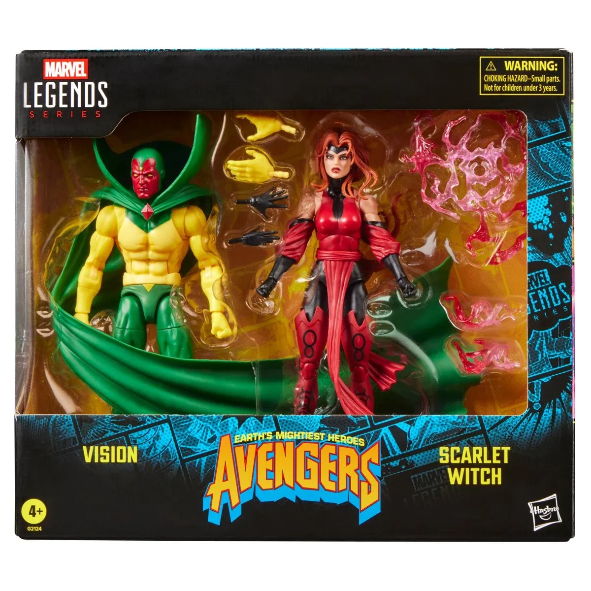 Marvel Legends Vision and Scarlet Witch The Crossing 2 Pack