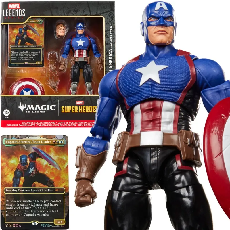Marvel Legends MTG Captain America Avengers Twilight