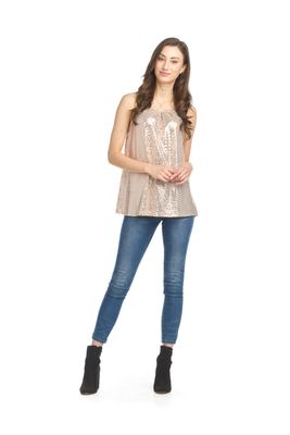 PT-13003 sequence stretch tank w/pleats
