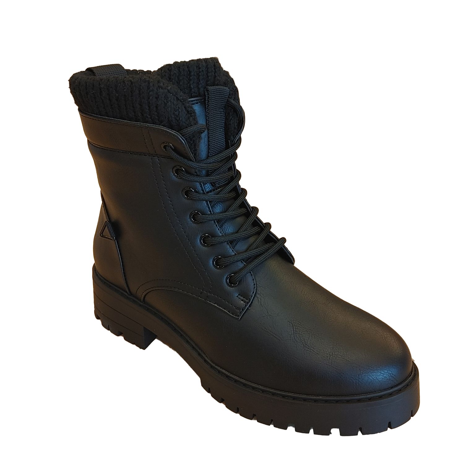 2137135  ladies short lacefur lined boot w/inside zipper