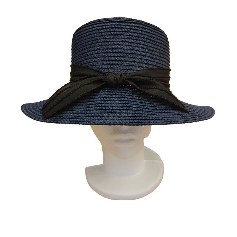 SHT16180N sun hat w/bow