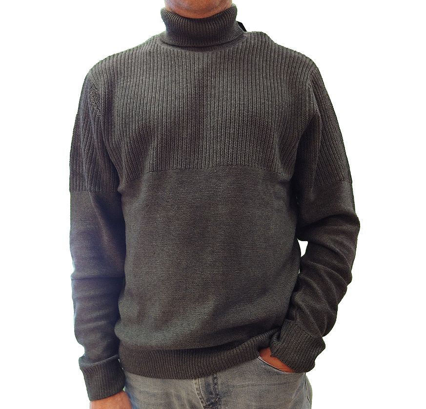 3092 l/s turtle neck knit sweater