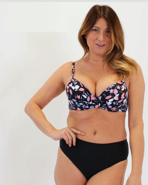 B5-404 Underwire floral bikini