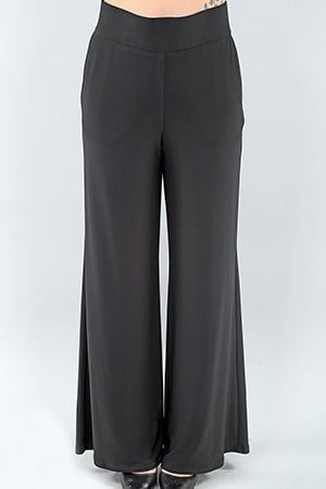 24S4625 wide leg pull on dress pant w/pockets and 30&quot; inseam