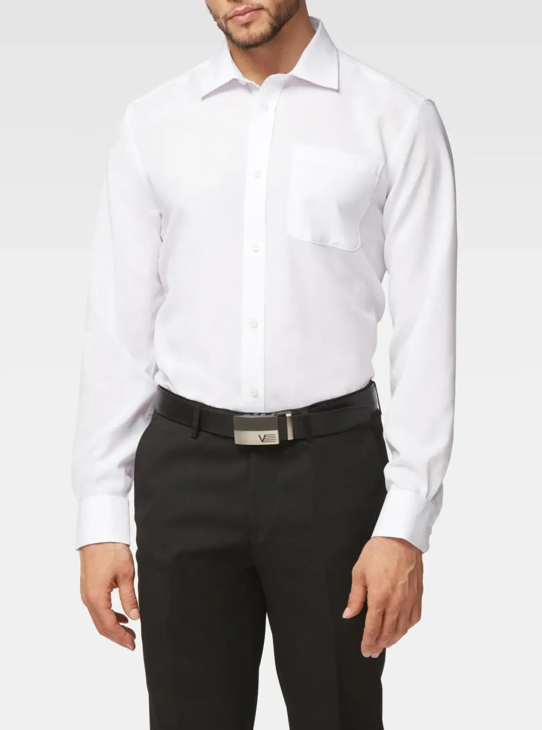 B11110 mens l/s button shirt