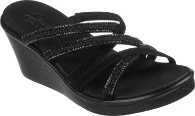 119149/BLK Rumble on luxe foam vegan sandal