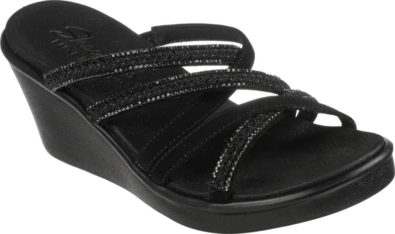 119149/BLK Rumble on luxe foam vegan sandal
