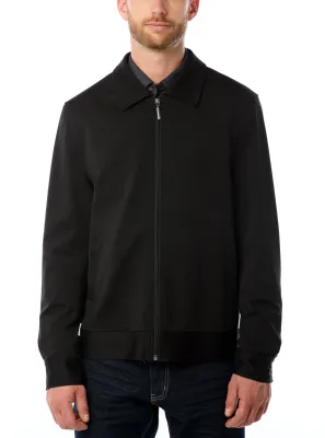 542200 mens stretch zipper jacket/coat/blazer