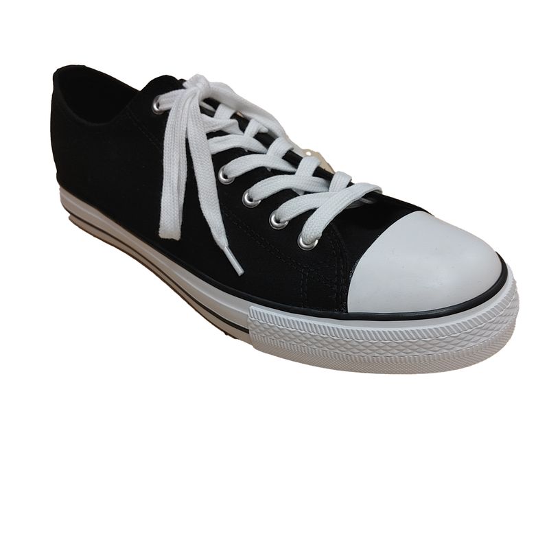 MENS2245196B mens canvas casual lace up sneaker