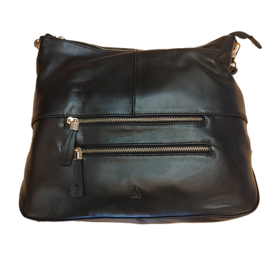 R10310STL large hobo top zip purse