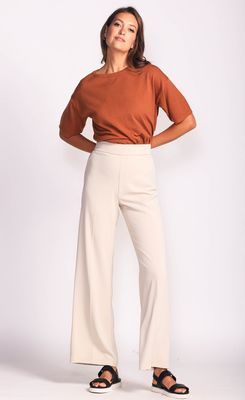 PA-90167B wide leg dress pant w/zipper on side of waist