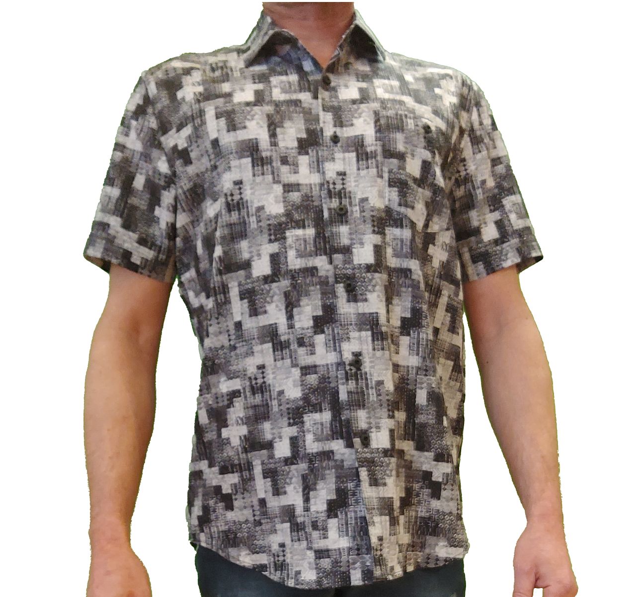 7264714 recycled 4 way stretch dry edition print shirt