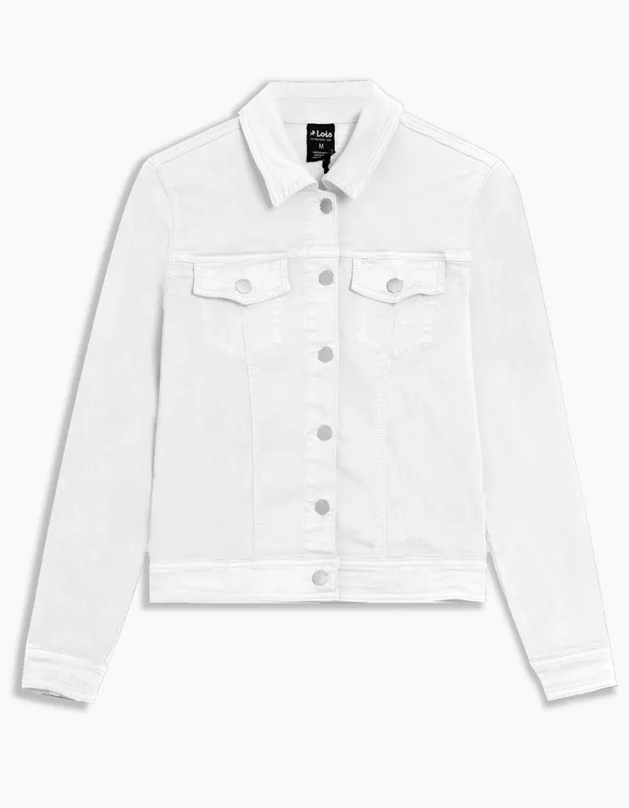 5434777000 ladies long sleeve jean jacket