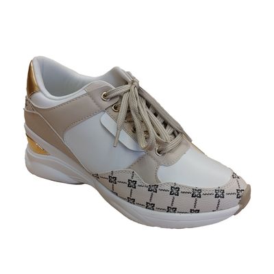 W-25 ladies wedge sport sneaker w/memory foam insole