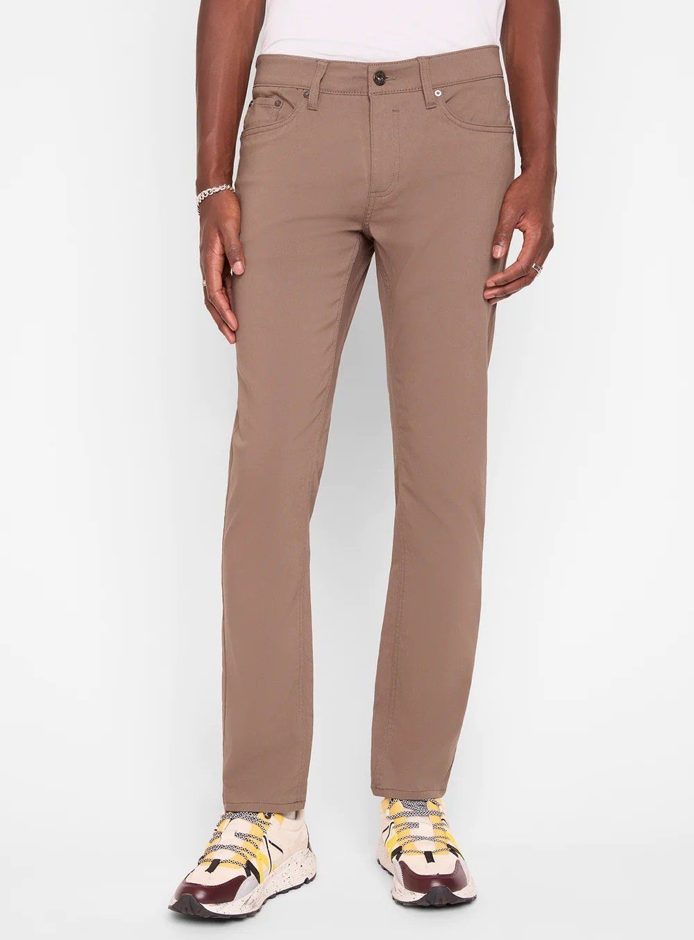 7269500 mens super stretch flex waist 5 pocket pant