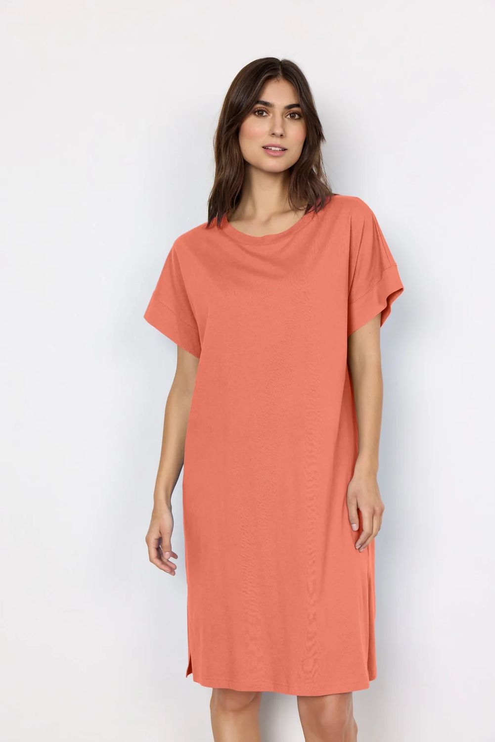 SC-DERBY 15 ladies short sleeve round neck dress cover up