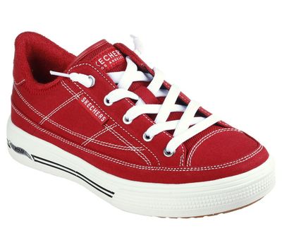 177195/RED ladies arch fit slip in sneaker