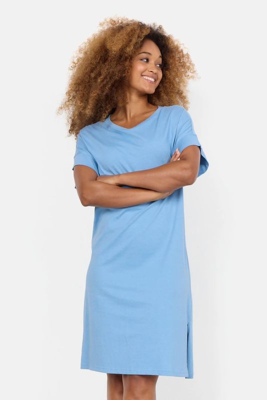 SC-DERBY 15 ladies short sleeve round neck dress cover up